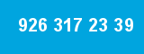 926 317 23 39 926 317 23 39